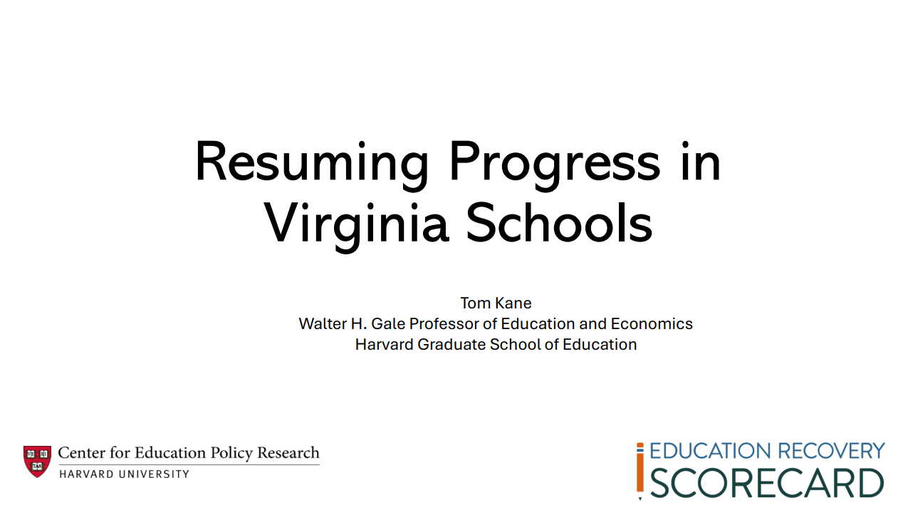 Pagpapatuloy ng Pag-unlad sa Mga Paaralan ng Virqinia